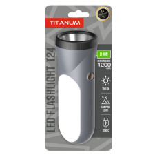 Портативний світлодіодний ліхтарик TITANUM TLF-T24 150Lm Gray