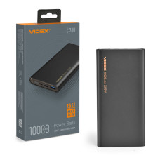Повербанк 10000mAh VIDEX VPB-310 22.5W Black