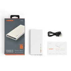 Повербанк 10000mAh VIDEX VPB-310-W 22.5W White