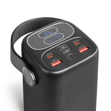 Повербанк 40000mAh TITANUM WC40 PD65W Black 