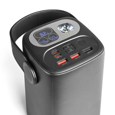 Повербанк 60000mAh TITANUM WC60 PD100W Black