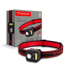Налобний світлодіодний ліхтарик TITANUM TLF-H05 250Lm