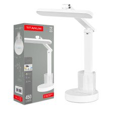 LED лампа настiльна з акумулятором TITANUM TLTF-014W 10W 3000-6000K