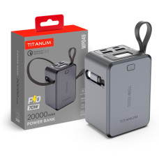 Повербанк 20000mAh TITANUM WP33 PD70W Black (TPB-WP049-G)