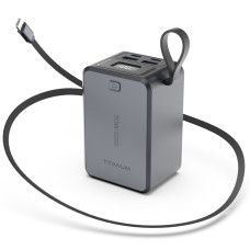Повербанк 20000mAh TITANUM WP33 PD70W Black (TPB-WP049-G)