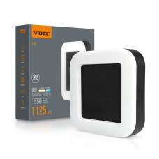 LED світильник ART IP65 квадратний VIDEX 15W 5000K Black VL-BHFS-155B