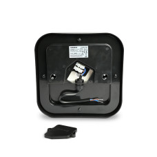 LED світильник ART IP65 квадратний VIDEX 15W 5000K Black VL-BHFS-155B
