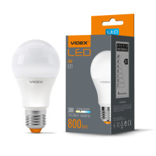 LED лампа VIDEX A60e 8W E27 3000K