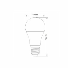 LED лампа VIDEX A65e 15W E27 4100K
