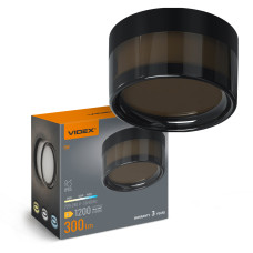 LED світильник IP65 круглий VIDEX BHD01 9W 2400-3200-4300K Black