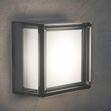 LED світильник IP65 квадратний VIDEX BHD02 9W 2400-3200-4300K Black