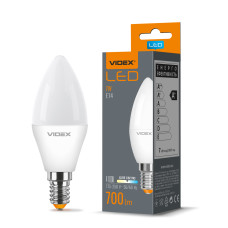 LED лампа VIDEX C37e 7W E14 4100K