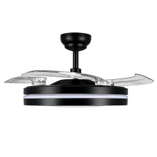 LED Світильник з вентилятором VIDEX CLF06 60W 3000K-4200K-6000K Black