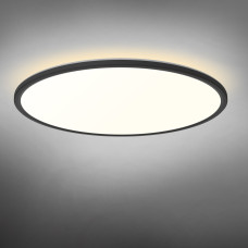 LED світильник з декоративною підсвіткою VIDEX DL5R 44W 3000K-4000K-5000K Black
