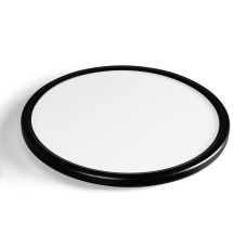 LED світильник з декоративною підсвіткою VIDEX DL5R 22W 3000K-4000K-5000K Black