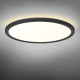 LED світильник з декоративною підсвіткою VIDEX DL5R 22W 3000K-4000K-5000K Black (VL-DL5R-22CB)