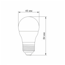 LED лампа VIDEX Filament G45e 3.5W E27 3000K