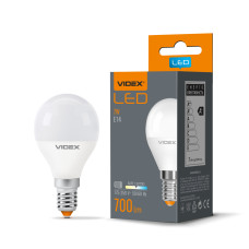 LED лампа VIDEX G45e 7W E14 4100K