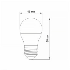 LED лампа VIDEX G45h 4.9W E27 4100K