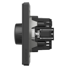 Димер 600W вугільно-чорний VIDEX NOTA (VF-NT-DM600-BL)