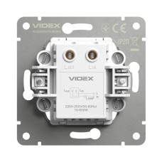 Димер 600W сірий графіт VIDEX NOTA (VF-NT-DM600-GR)