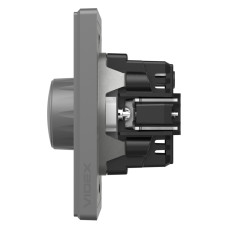 Димер 600W сірий графіт VIDEX NOTA (VF-NT-DM600-GR)