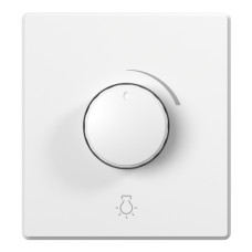 Димер 600W білий матовий VIDEX NOTA (VF-NT-DM600-WH)