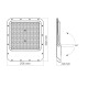 LED прожектор VIDEX PREMIUM F2 200W 5000K VL-F2-2005G