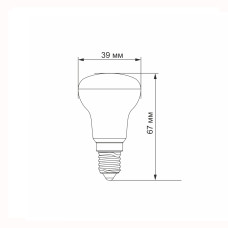 LED лампа VIDEX R39e 4W E14 3000K (VL-R39e-04143)
