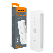 LED Світильник акумуляторний з датчиком руху VIDEX VL-NL053W-S