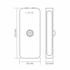 LED Світильник акумуляторний з датчиком руху VIDEX VL-NL053W-S