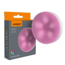 LED Світильник акумуляторний сенсорний VIDEX VL-NL064W-G 