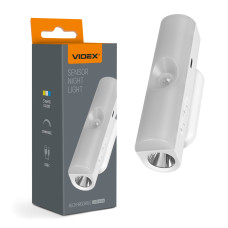 LED Світильник акумуляторний з датчиком руху VIDEX VL-NL108W