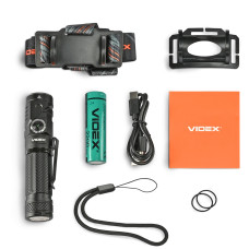 Портативний світлодіодний ліхтарик VIDEX VLF-A232R 1000Lm 5000K