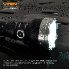 Портативний світлодіодний ліхтарик VIDEX VLF-A505C 5500Lm