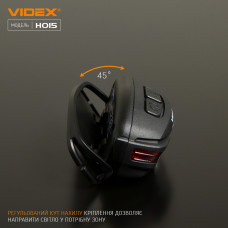 Налобний світлодіодний ліхтарик VIDEX VLF-H015 330Lm 5000K