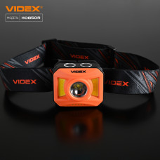 Налобний світлодіодний ліхтарик VIDEX VLF-H085-OR 400Lm 5000K