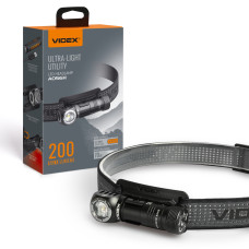 Портативний світлодіодний ліхтарик VIDEX VLF-A056H 200Lm 5000K