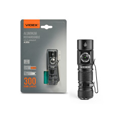 Портативний світлодіодний ліхтарик VIDEX VLF-A351 300Lm 5000K