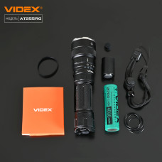 Тактичний світлодіодний ліхтарик VIDEX VLF-AT255RG 2000Lm 5000K