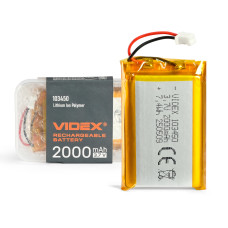 Акумулятор VIDEX Li-pol VLF-B103450-20 2000mAh