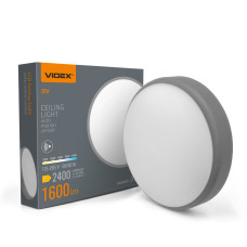 LED Світильник накладний з датчиком руху VIDEX VL-CLR-200-2G 20W 2700-6500K