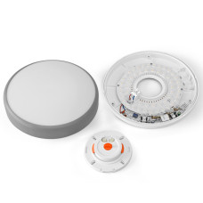 LED Світильник накладний з датчиком руху VIDEX VL-CLR-200-2G 20W 2700-6500K