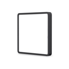 LED Світильник накладний квадрат VIDEX 24W 5000K Black