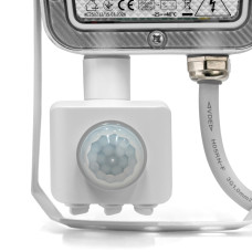 LED прожектор VIDEX F5 10W 3000-5000-6500K з датчиком руху 230V White (VL-F5-010CW-S)