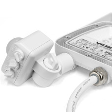 LED прожектор VIDEX F5 10W 3000-5000-6500K з датчиком руху 230V White (VL-F5-010CW-S)