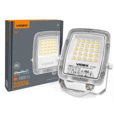 LED прожектор VIDEX F5 20W 3000-5000-6500K 230V White (VL-F5-020CW)