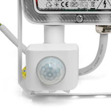 LED прожектор VIDEX F5 20W 3000-5000-6500K з датчиком руху 230V White (VL-F5-020CW-S)