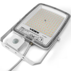 LED прожектор VIDEX F5 100W 3000-5000-6500K з датчиком руху 230V White (VL-F5-100CW-S)