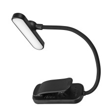 LED Світильник акумуляторний для читання VIDEX VL-NL134B Black